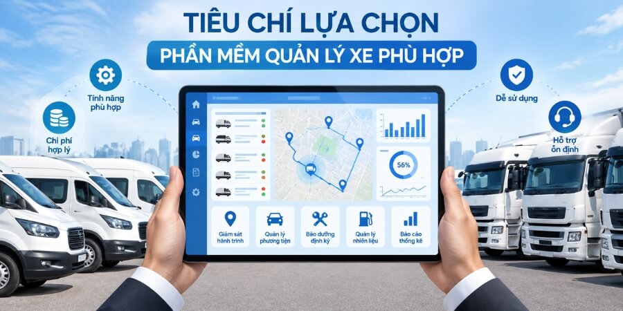 phần mềm quản lý xe