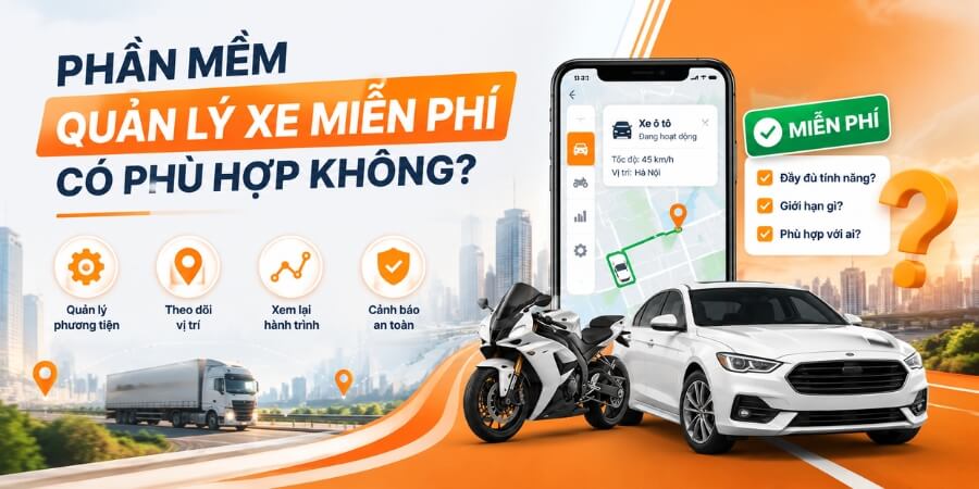 phần mềm quản lý xe
