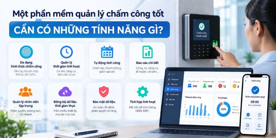phần mềm quản lý chấm công