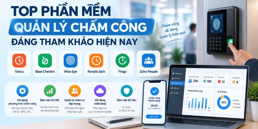 phần mềm quản lý chấm công