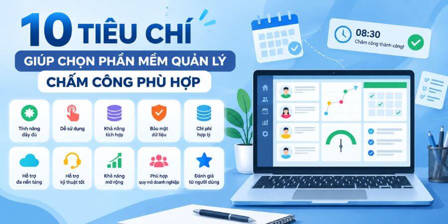 phần mềm quản lý chấm công