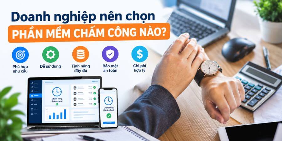 phần mềm quản lý chấm công