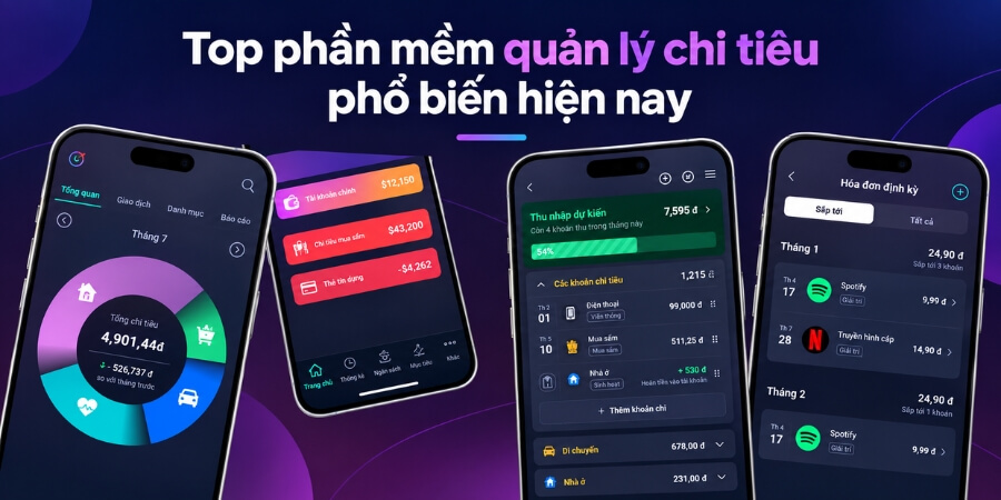 phần mềm quản lý chi tiêu