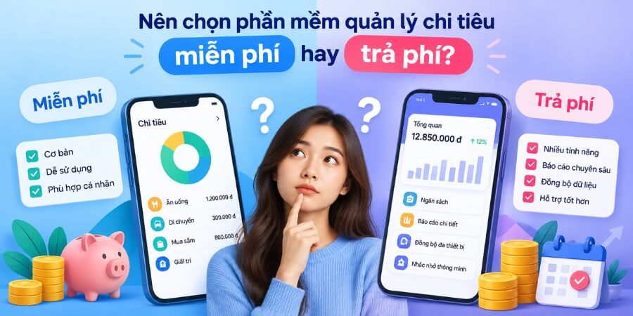 phần mềm quản lý thu chi