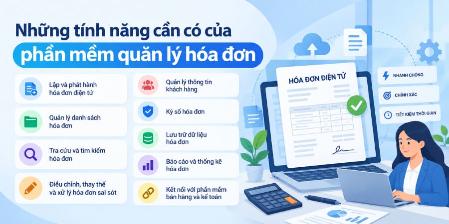 phần mềm quản lý hóa đơn