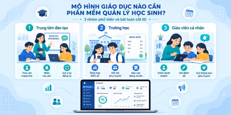 phần mềm quản lý lớp học