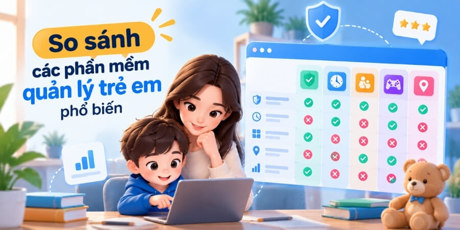 phần mềm quản lý trẻ em