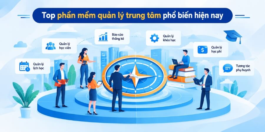phần mềm quản lý trung tâm