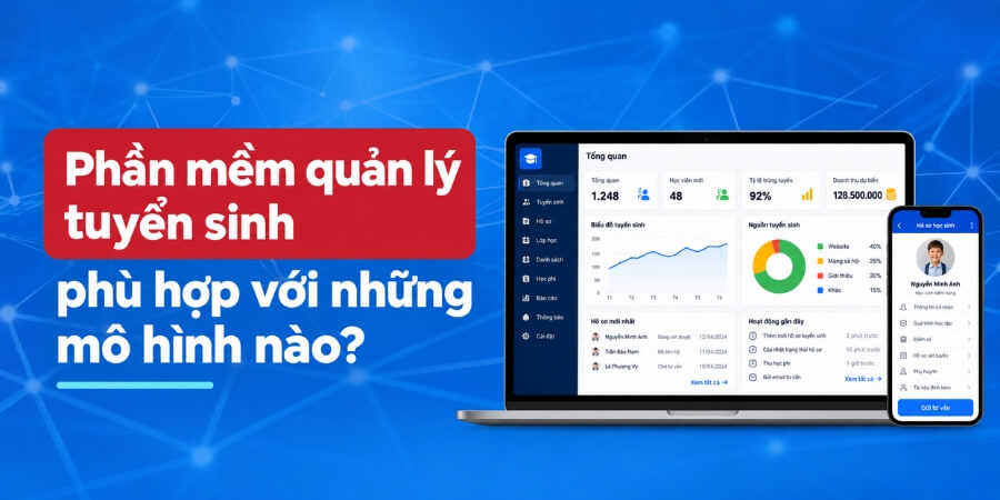 phần mềm quản lý tuyển sinh