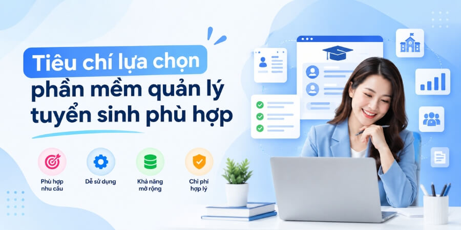 phần mềm quản lý tuyển sinh