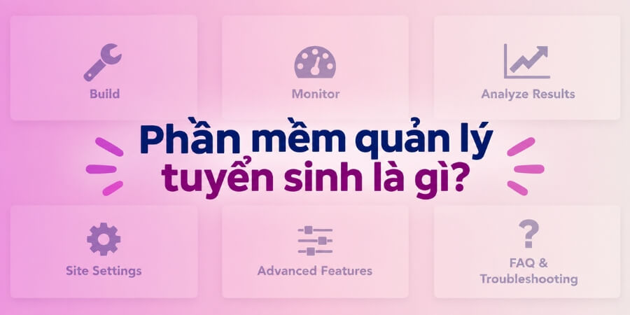 phần mềm quản lý tuyển sinh