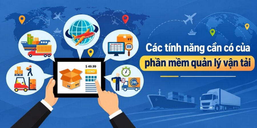 phần mềm quản lý vận tải