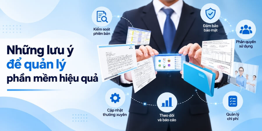 quản lý phần mềm