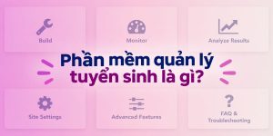 phần mềm quản lý tuyển sinh