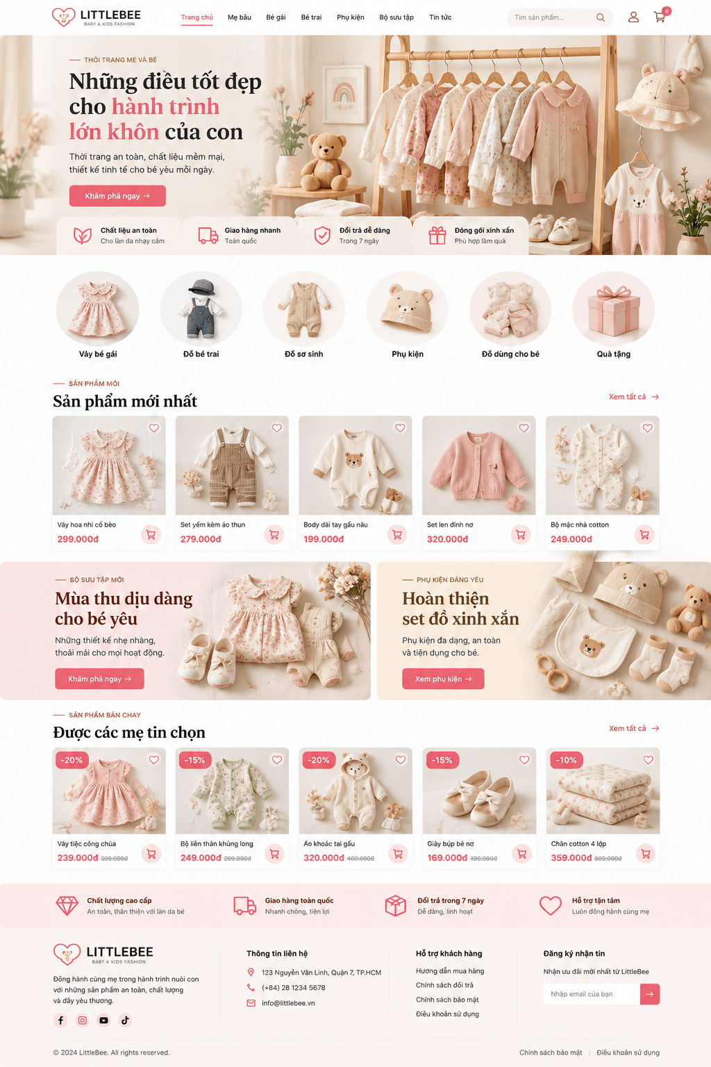 Thiết kế web thời trang