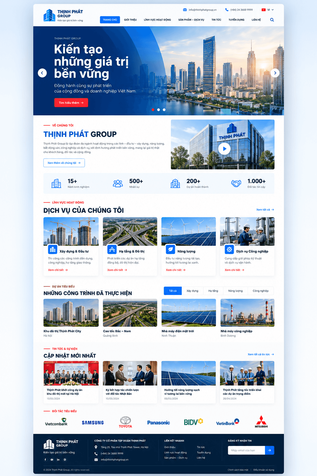thiết kế website doanh nghiệp